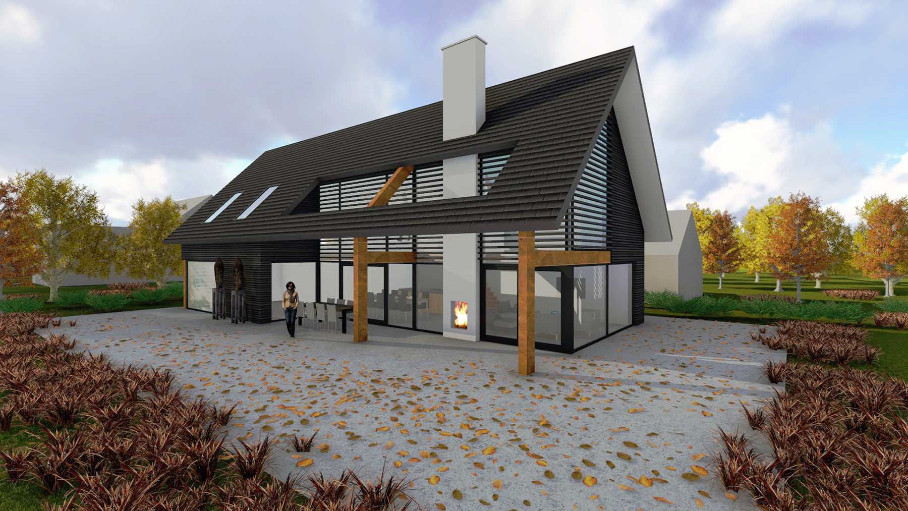 New barn house Elst